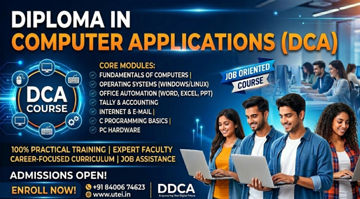 DCA (DIPLOMA IN COMPUTER APPLICATION)